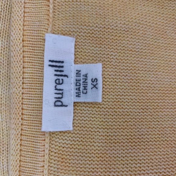 J.Jill Pure Jill XS Cardigan Sweater Orange Career - Picture 4 of 4